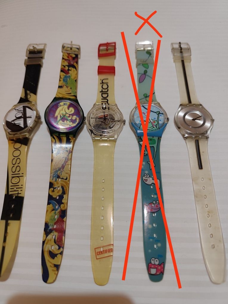 Coleção relógios Swatch