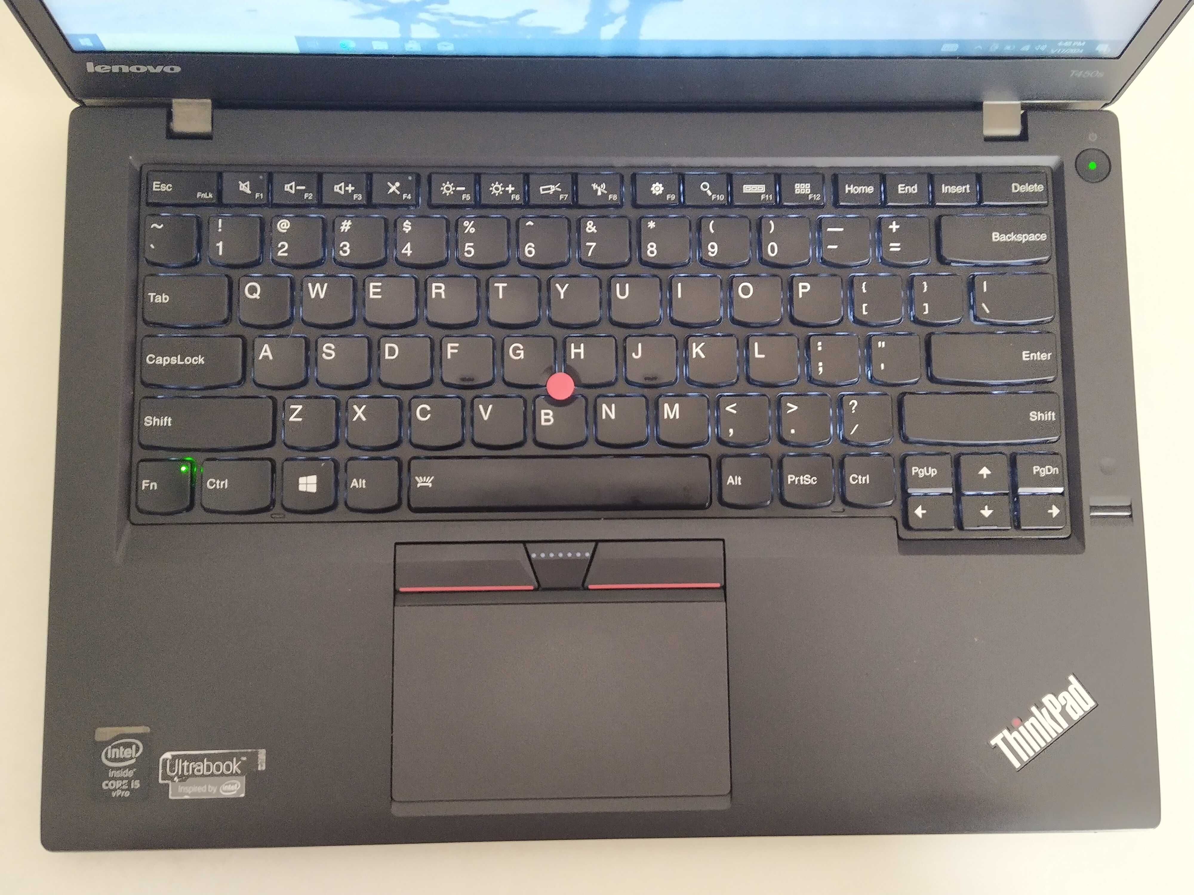 Lenovo ThinkPad T450s/i5-5300U 2.7 GHz/8GB RAM/256GB SSD/14"