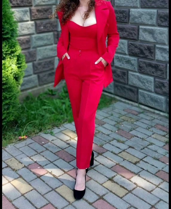 Брючний костюм трійка