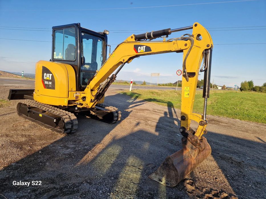 Caterpillar 303.5 ECR  Minikoparka Cat 303.5ECR