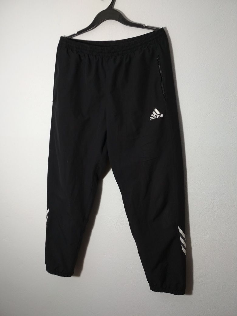 Adidas dresy spodnie dresowe czarne L