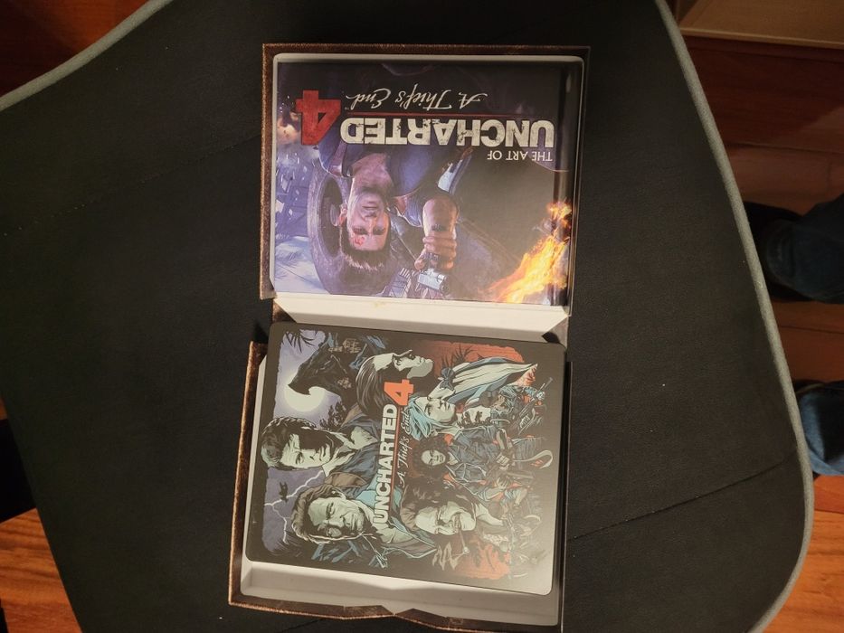 Uncharted 4 edição colecionador