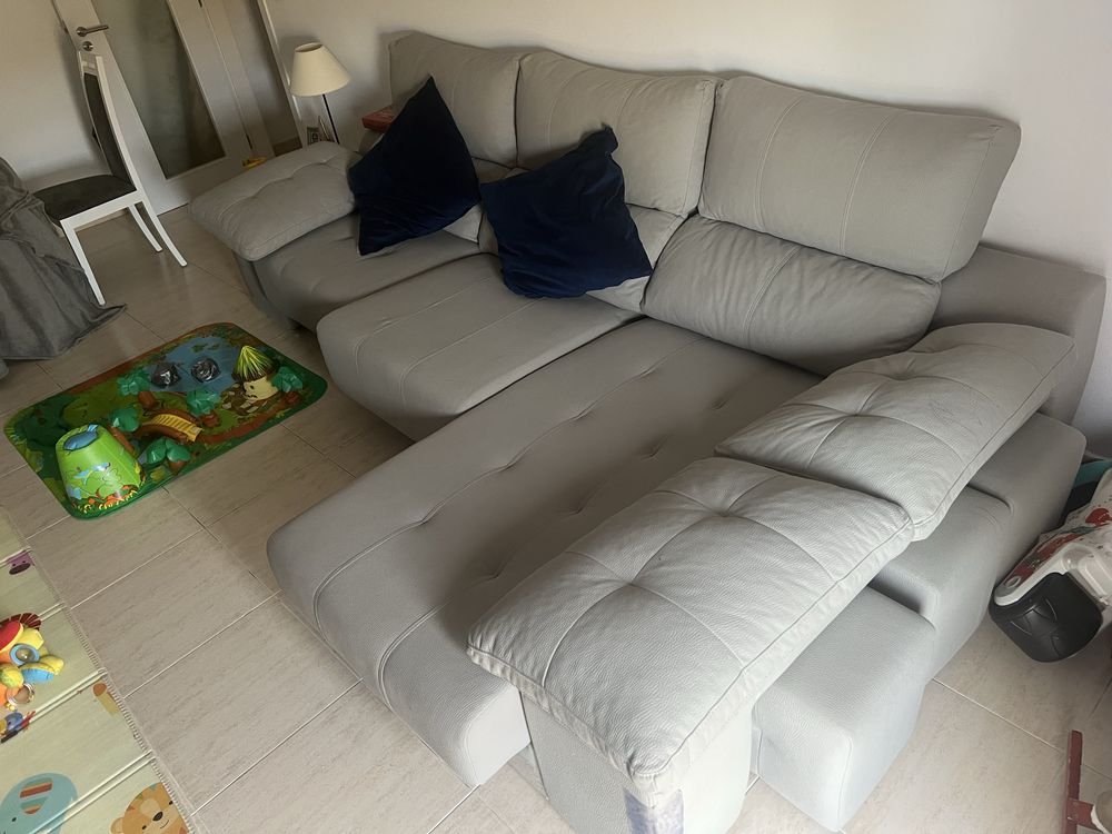 Sofa chaise longue extensivel
