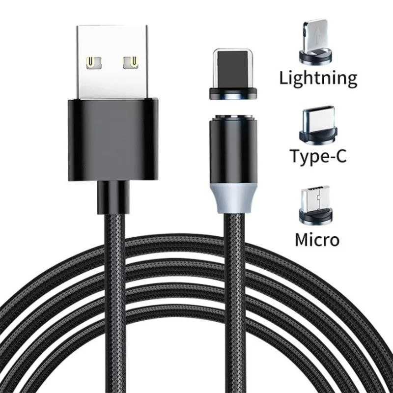 Кабель зарядки Micro USB магнитный