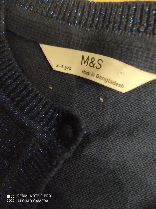 Болеро M&S для модниці 3-4 років