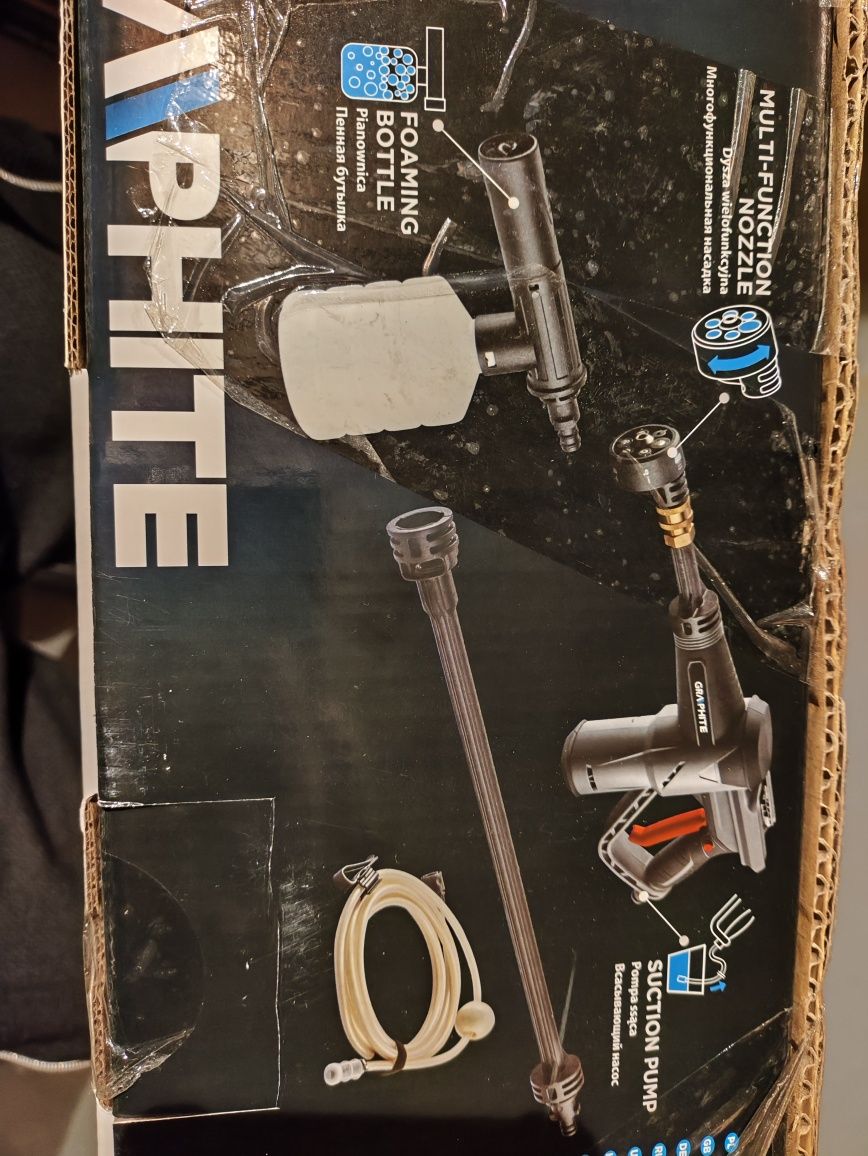 Myjka ciśnieniowa GRAPHITE 58G083 18v energy