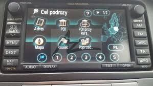 Nowa Mapa Nawigacja Toyota Lexus Polskie Menu Polski Lektor PROMOCJA