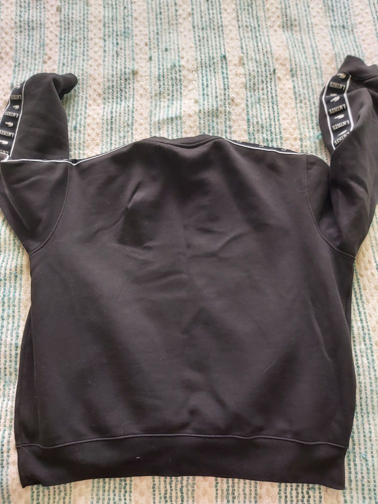 Bluza Lacoste czarna, rozmiar XL stan jak nowy, raz uprana.