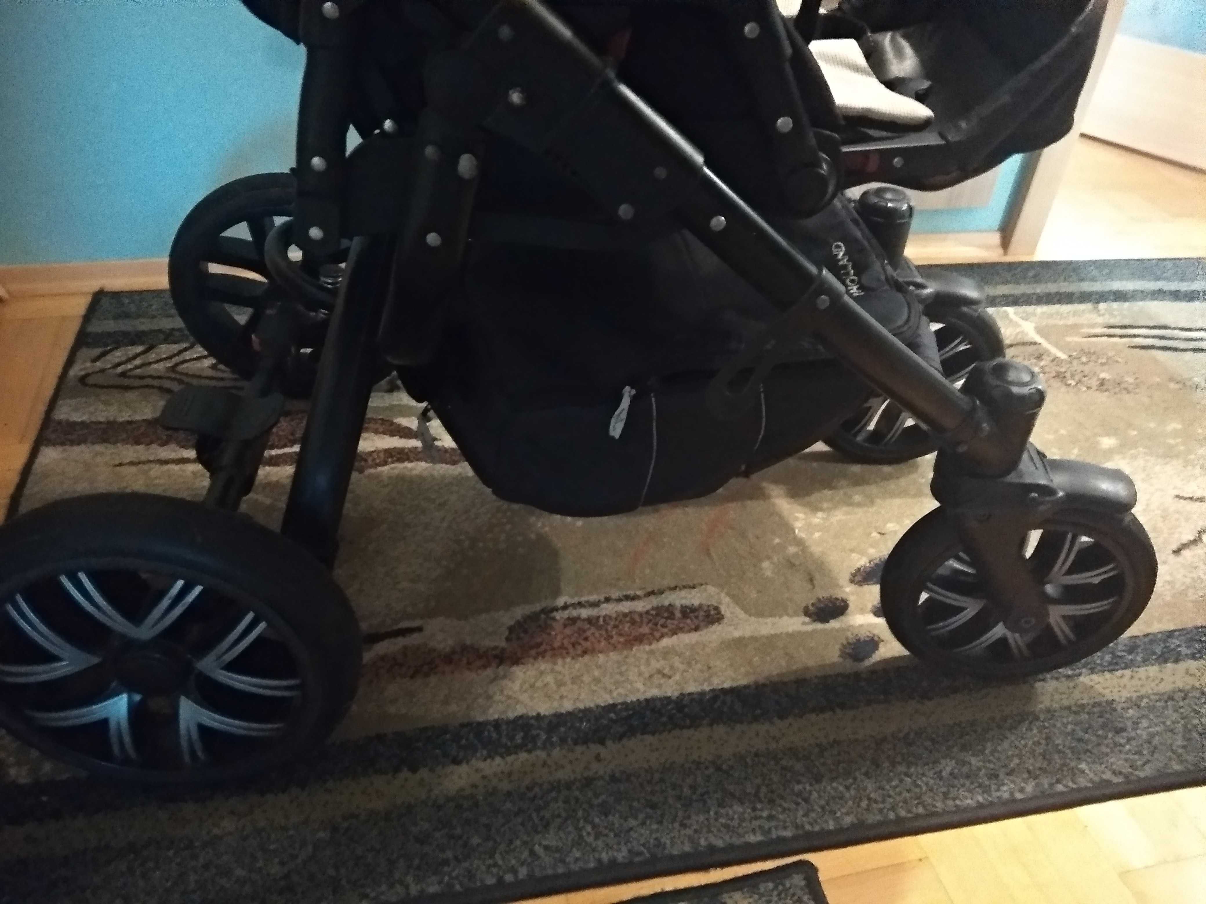 ** wart 1600, 2 w 1 nosidełko i włoski wózek Bebetto unisex pełne wypo