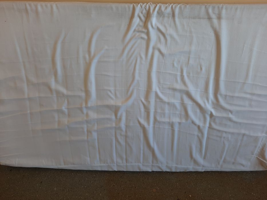 Materac 80x140x7 łóżka łóżeczka piankowy pokrowiec ściągany na zamek