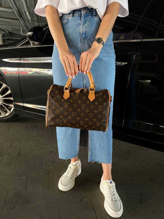 Torba damska na ramie Speedy 30 Brown damska torebka