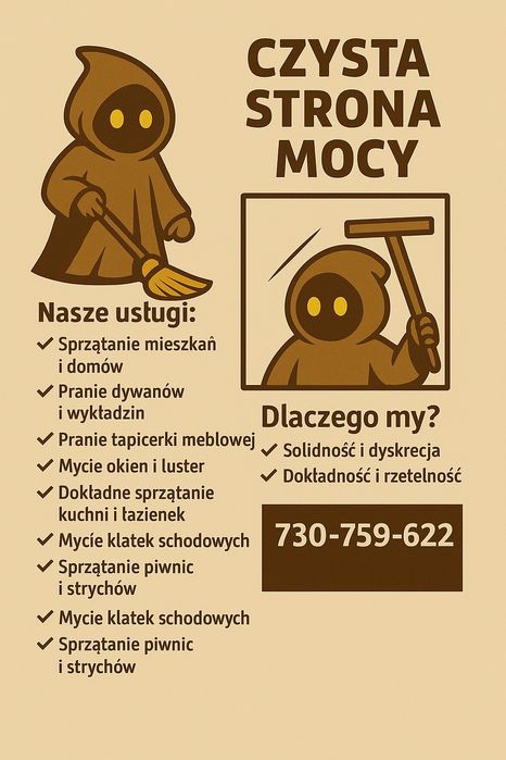 Pogotowie sprzątające, pomoc w utrzymaniu czystości
