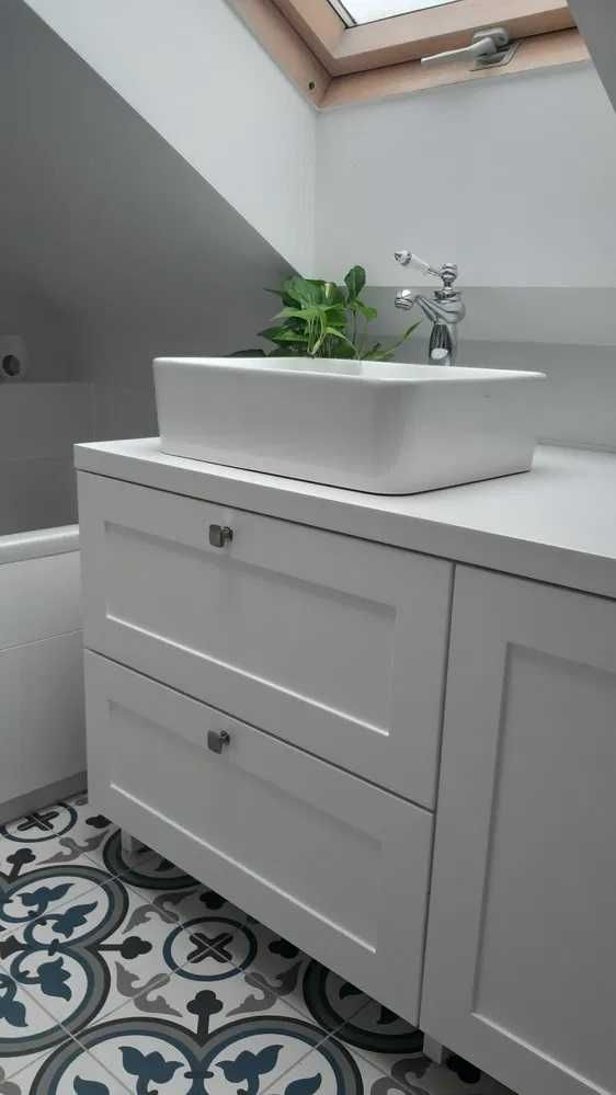 szafka pod umywalkę 160 cm - meble łazienkowe na wymiar - Kraków