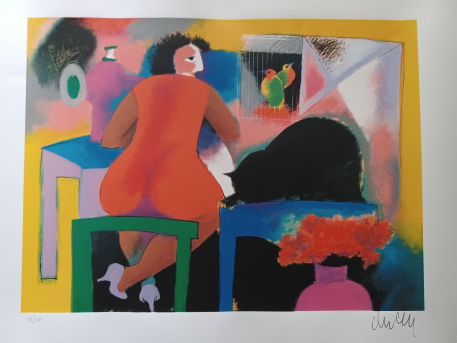 Serigrafia de Roberto Chichorro