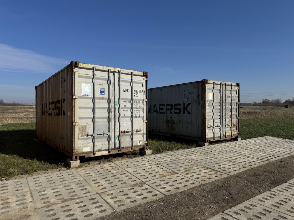 Magazyn Domek Kontener Morski 20’ Używany