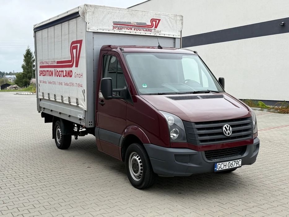Volkswagen Crafter  2.0 TDI 136KM LIFT Firanka Plandeka KLIMA Hak Zarejestrowany