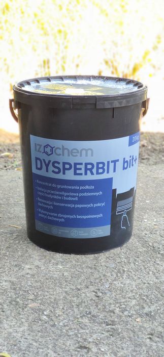 DYSPERBIT BIT+ IZOCHEM 20 KG Masa Asfaltowo Kauczukowa Hydroizolacja