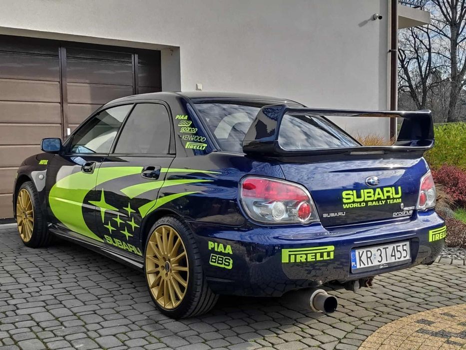 Subaru impreza 2.0RS 160km 4x4 Sedan 2005r