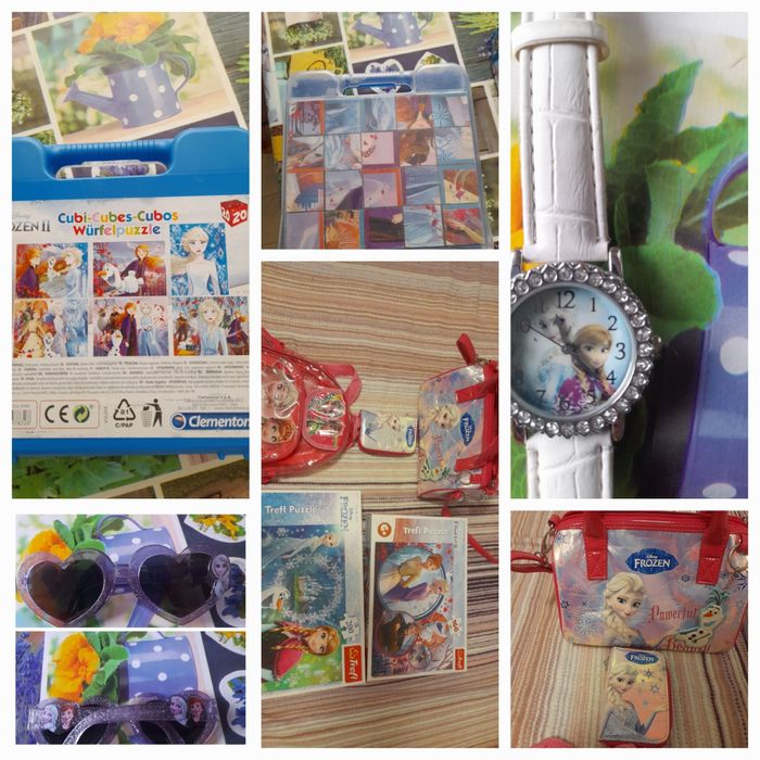 Zestaw  dla dziewczynki z Elsa i Anna