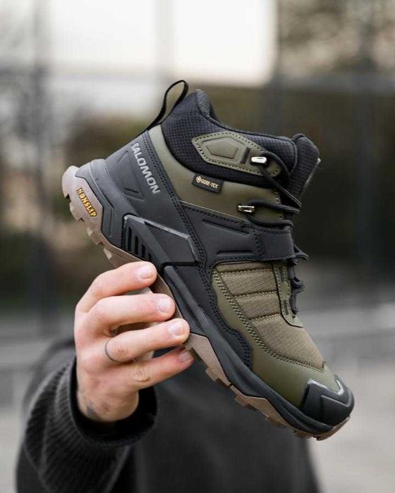 Зимові кросівки Salomon X Ultra 4 Mid хутро (41-46) Черевики чоловічі