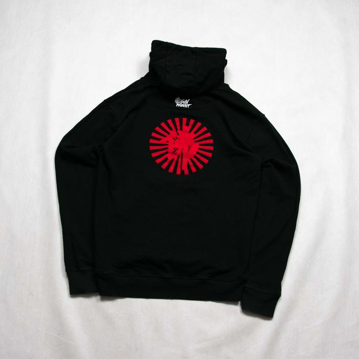 illegal Night bluza z kapturem L hoodie logowana