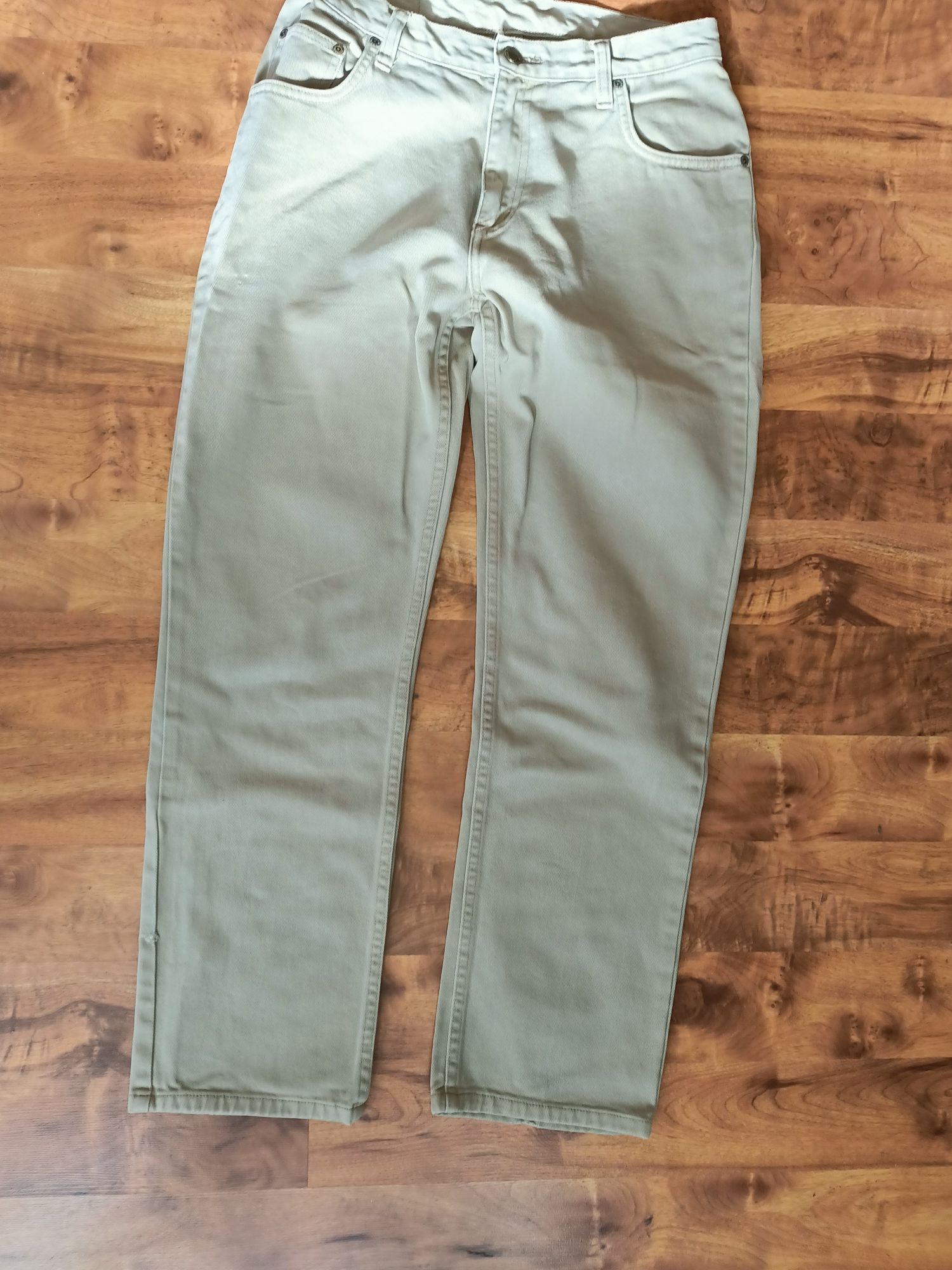 Spodnie Wrangler 32/30, M, beżowe