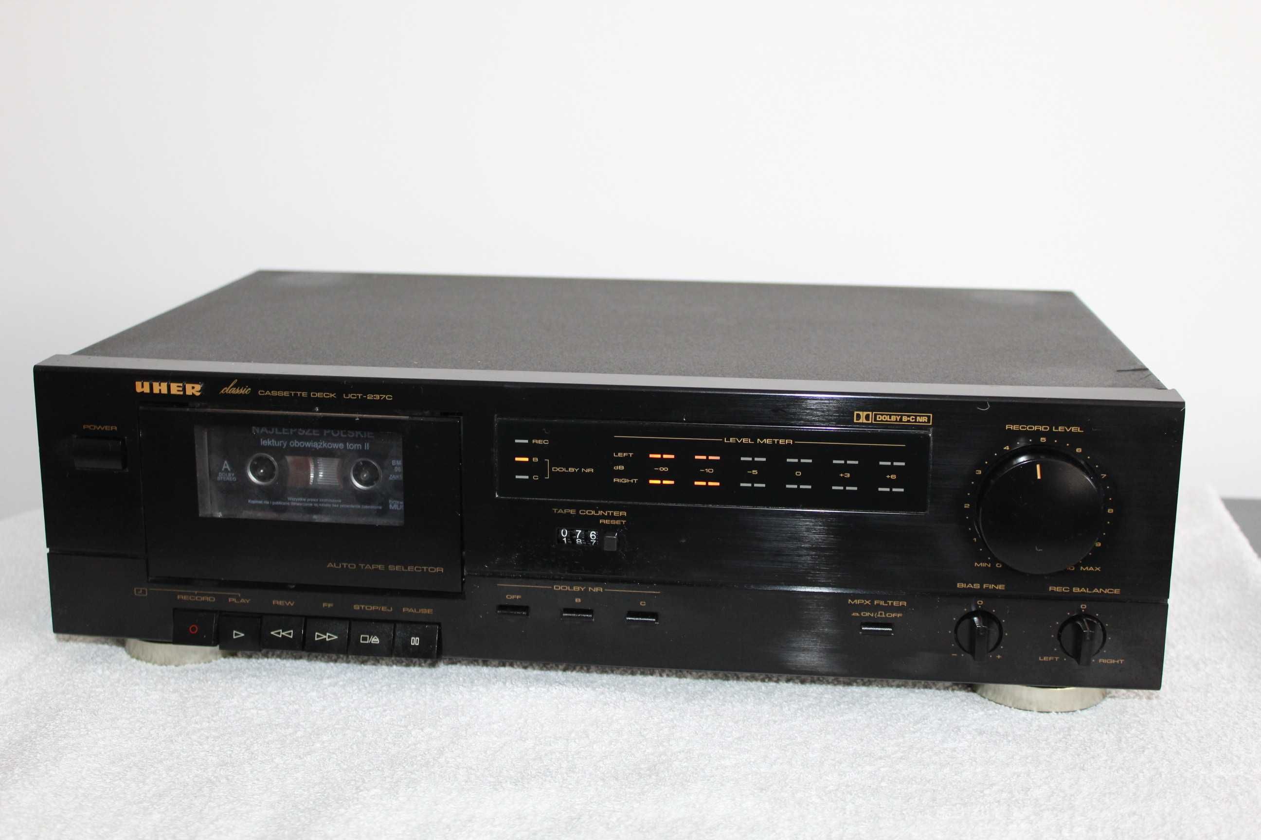 UHER UCT-237C Magnetofon deck segment stereo hi-fi Wysyłka