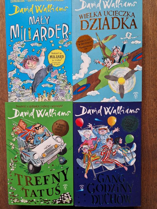 David Walliams 4 książki