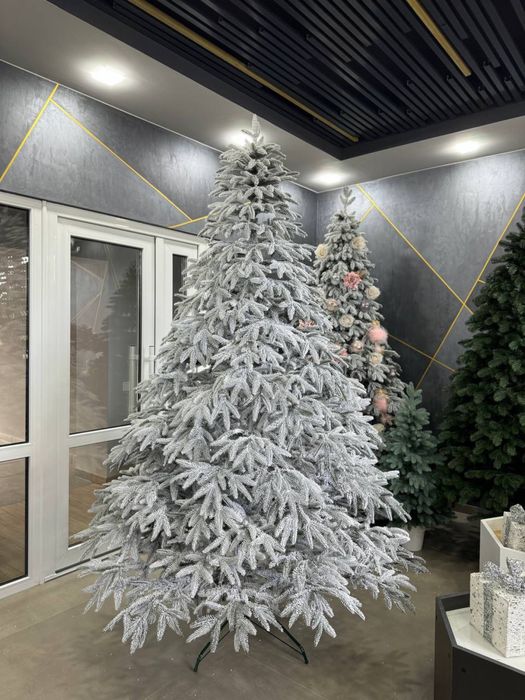 Якісні ялинки без запаху! Ель литая. Елка заснеженная Елки литые