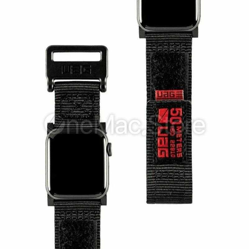 Ремінець UAG Active Strap для Apple Watch 38/40/41 мм (чорний/black)