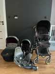 Wózek Cybex Priam Jeremy Scott, gondola, spacerówka, fotelik GRATIS