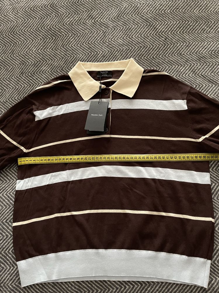 Трендове поло в смужку Massimo Dutti