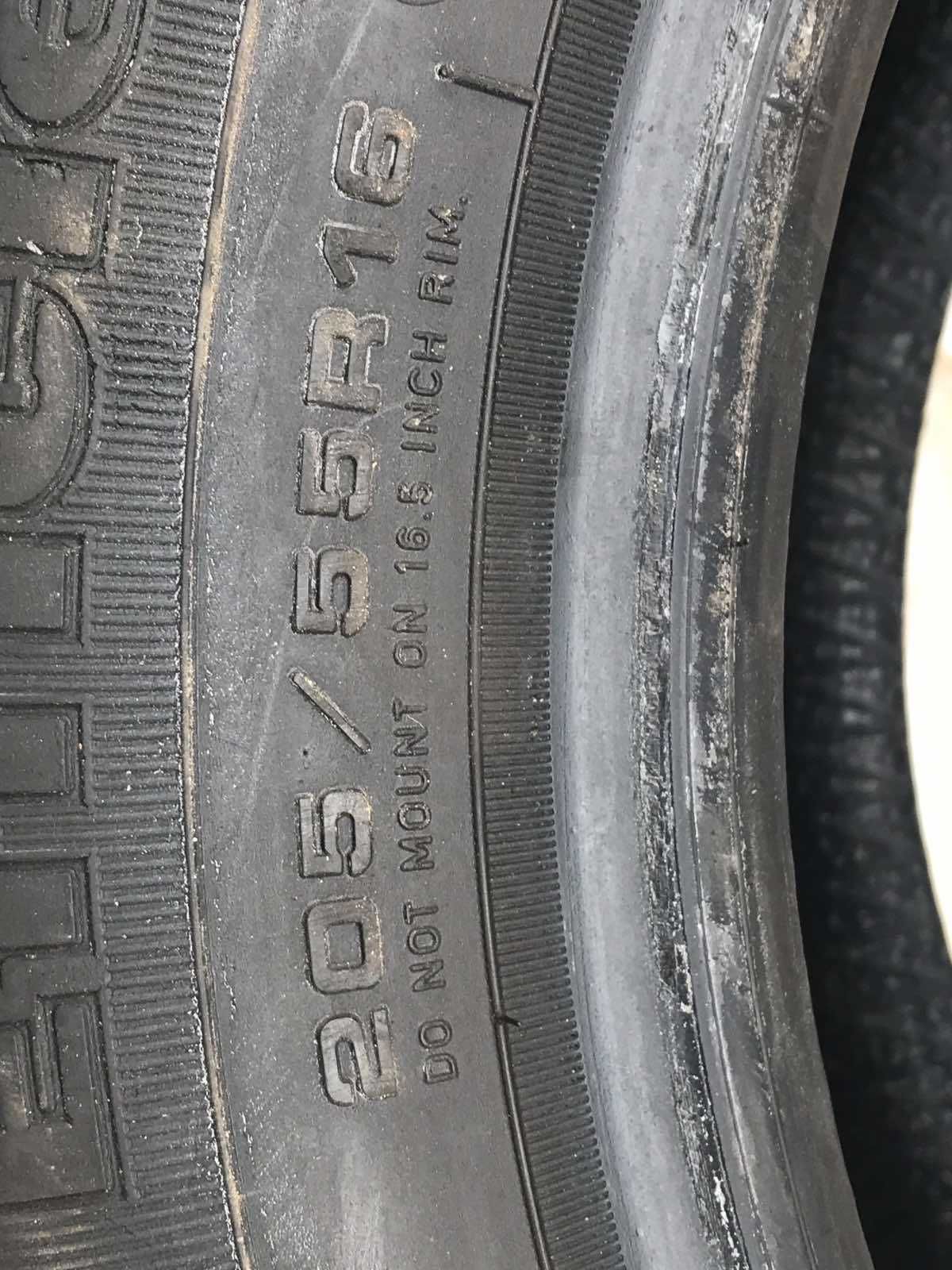 Шины Goodyear EfficientGrip 205/55r16 Пара Лето Б/у Склад Оригинал