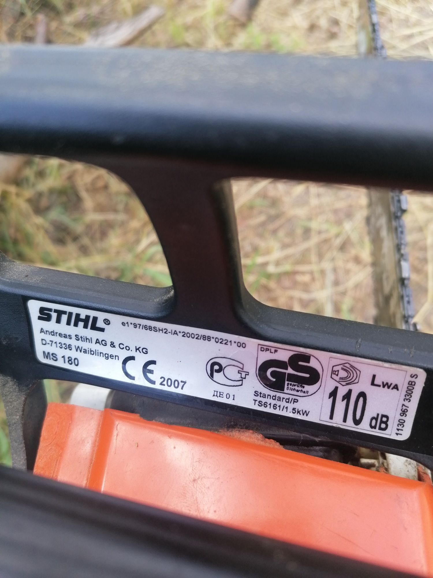 Piła spalinowa Stihl Ms 180 1.9km