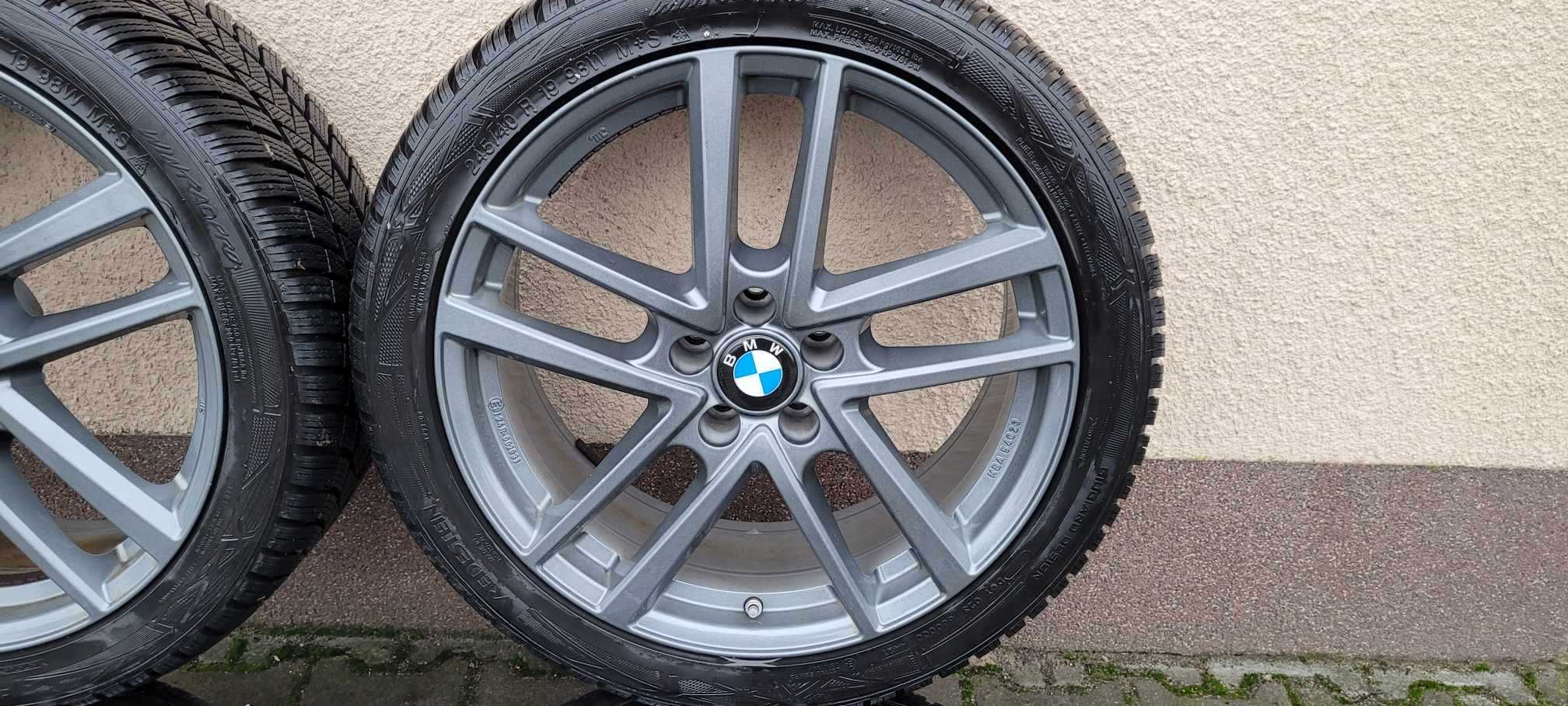 Alufelgi 5X112 BMW z oponami 245/40 R19 zima