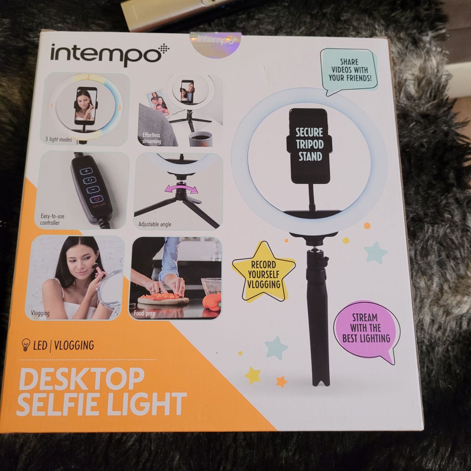 Lampa do selfie led