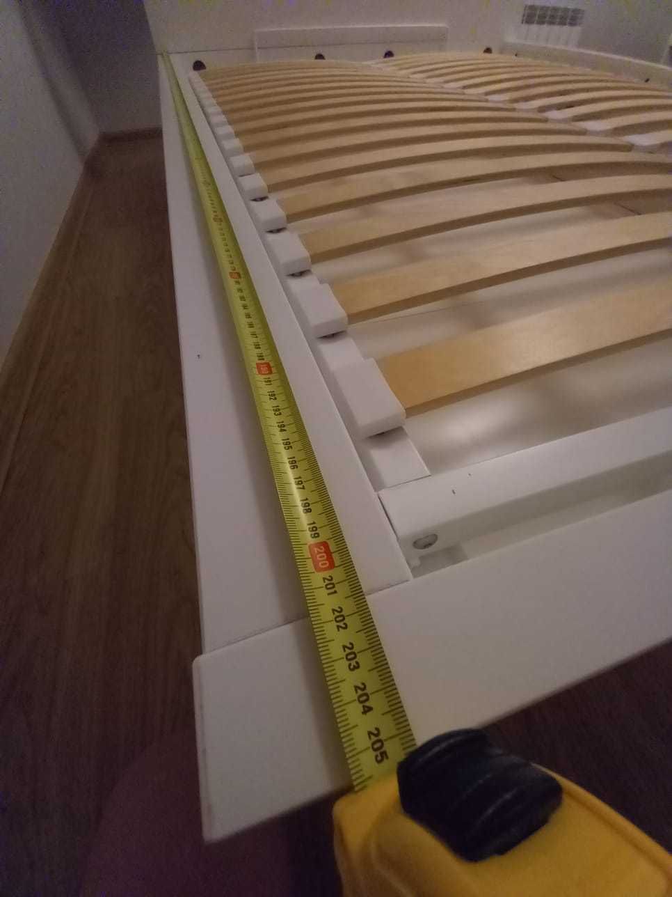 Łóżko 140x200 Ikea Malm ze stelażem podnoszonym