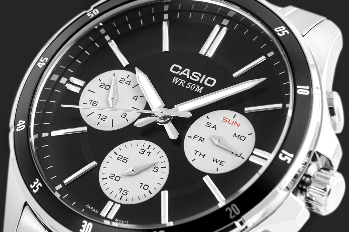 zegarek męski casio mtp-1374d-1a3vdf + box