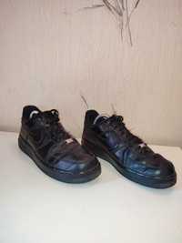 Nike air force 1 черные 45 44 размер кроссовки кросівки чорні розмір