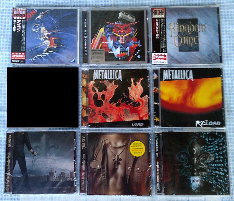 CD's Metal, novos e selados...