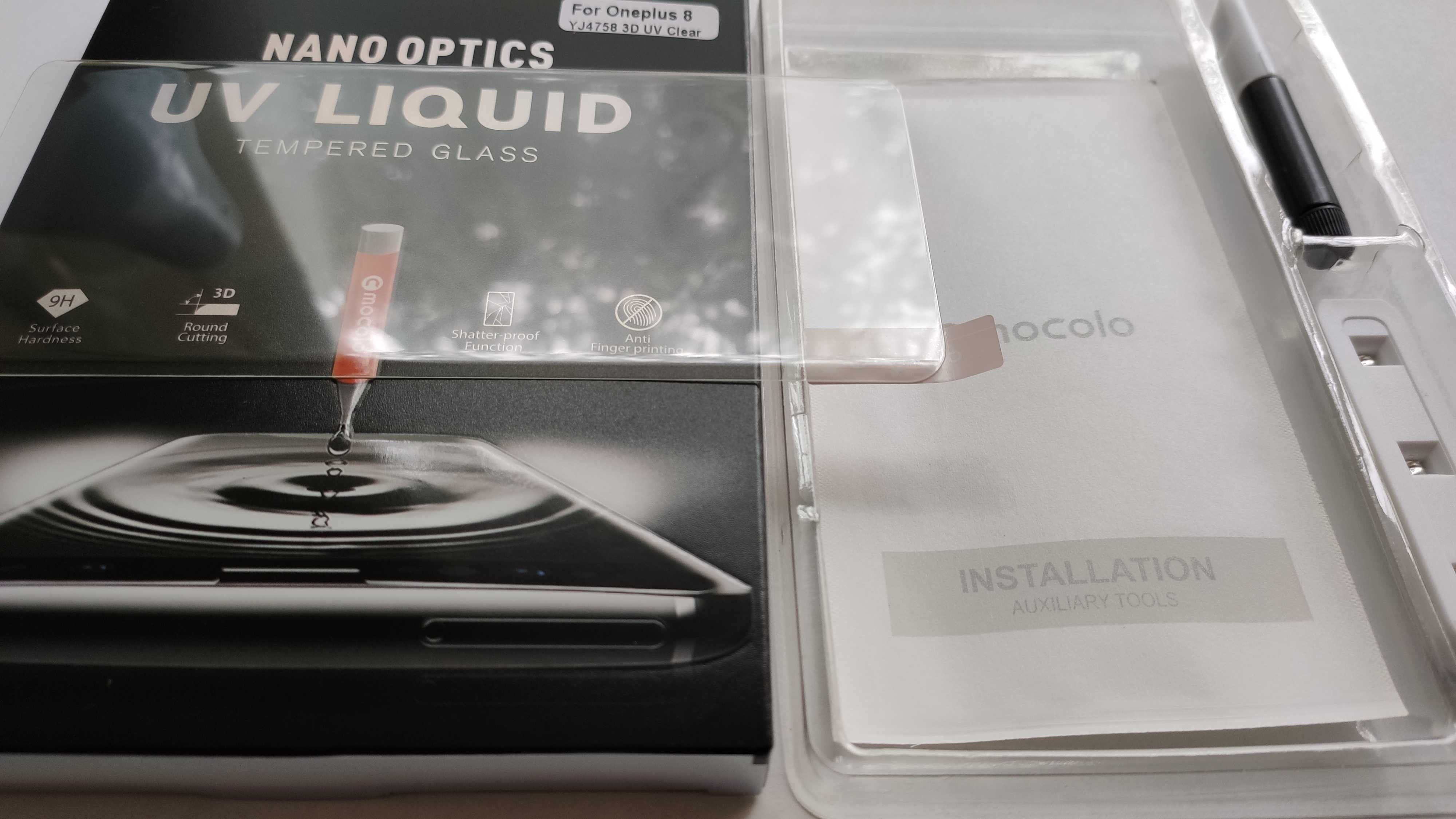 Защитное стекло Mocolo 3D UV УФ для OnePlus 8 / 8 Pro