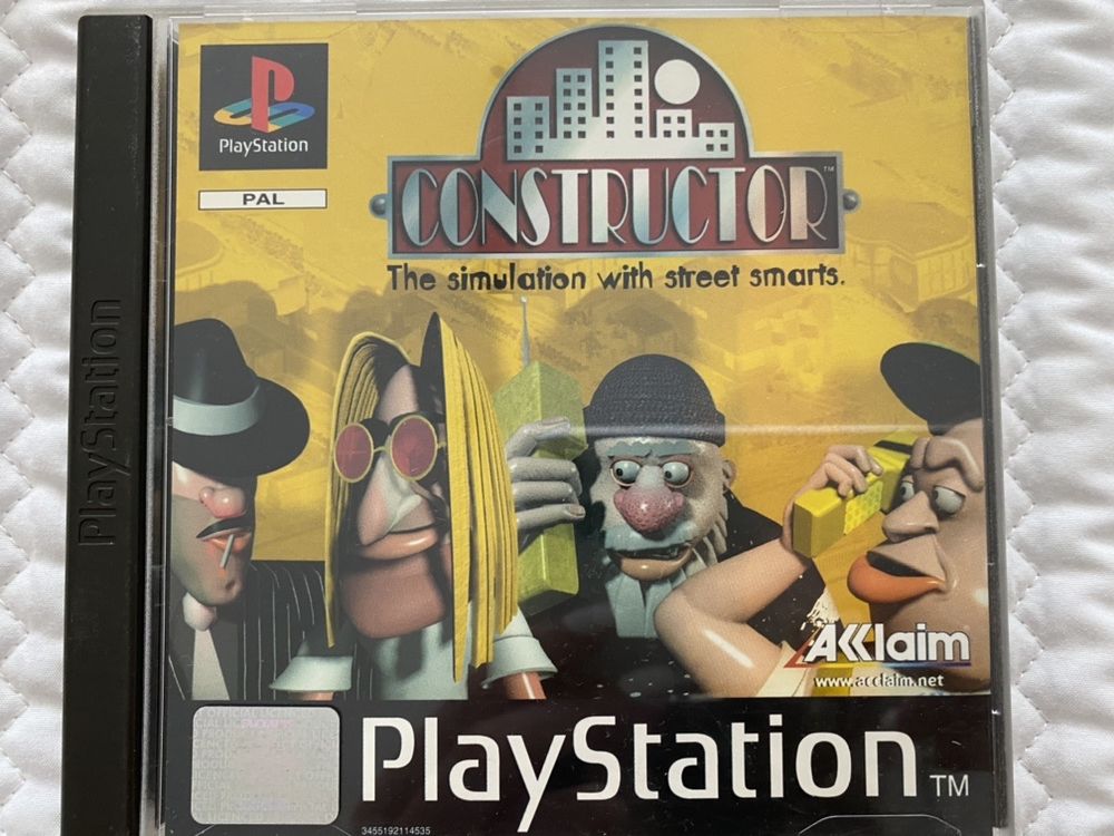 Jogo Playstation 1 Constructor