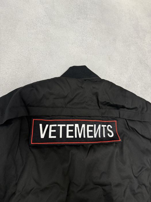 Куртка Бомбер Vetements Police bomber M L