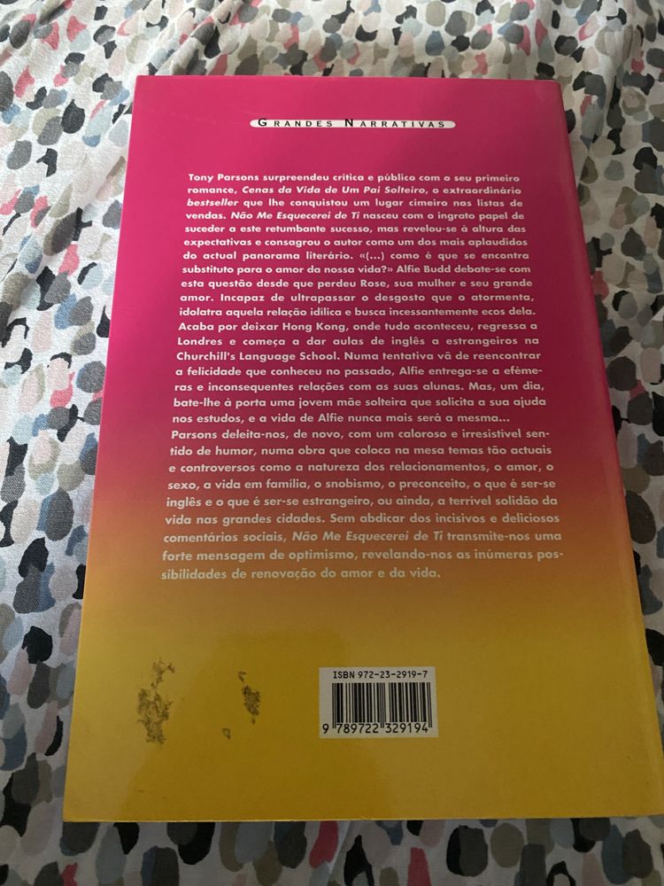 Não me esquecerei de ti