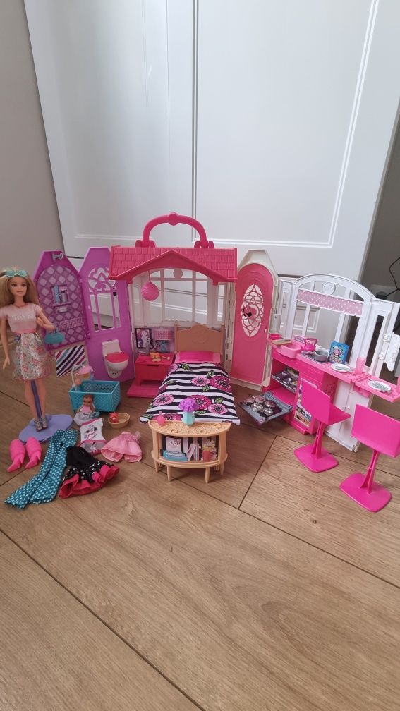 Składany domek Barbie Mattel