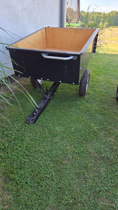 Przyczepka do traktorka kosiarki quada