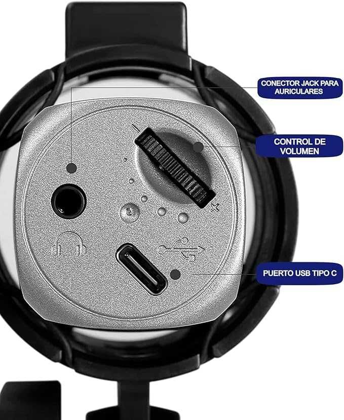 WAU!!! Mikrofon kondensator do strumieniowego przesyłania, USB