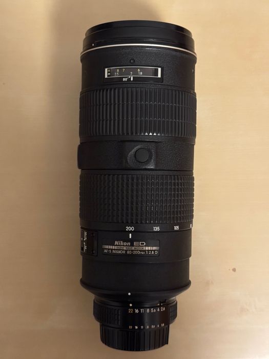 Lente Nikon 80-200mm 2.8 ED AFS