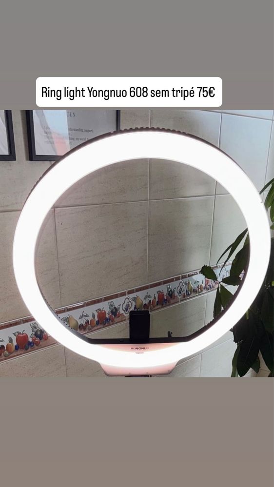 Ring light yongnuo 608