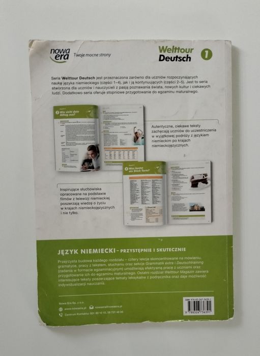 Książka do Niemieckiego klasa 1 liceum/technikum